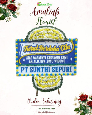 Papan Bunga Duka di Pawenang